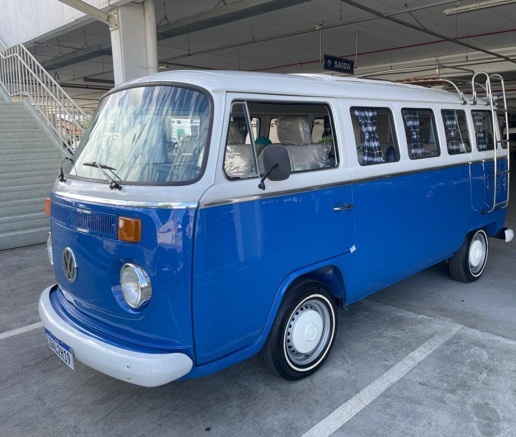 1988 VW Camper restored — exterior front view — Buses'n Bugs classic VW dealer Houston TX