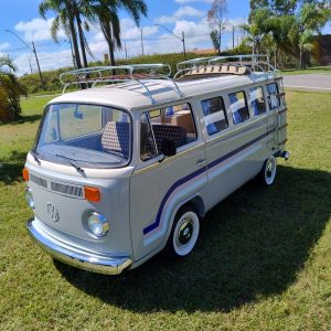 1989 VW Camper restored — front three-quarter view — Buses'n Bugs classic VW dealer Houston TX