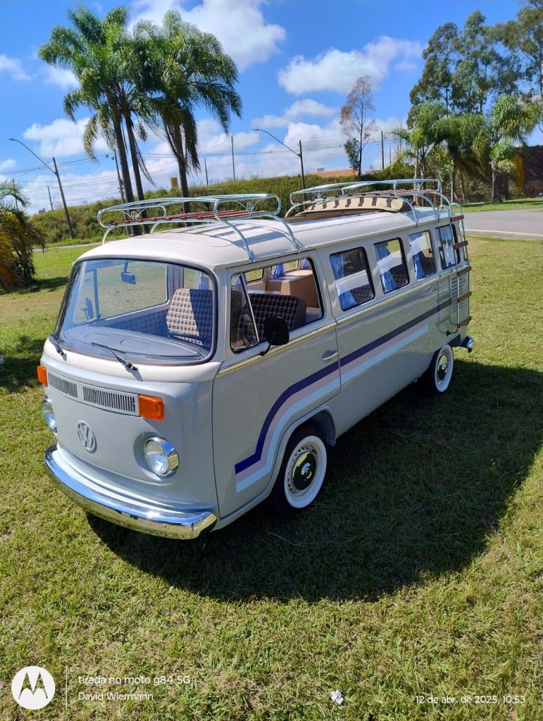 1989 VW Camper restored — front three-quarter view — Buses'n Bugs classic VW dealer Houston TX